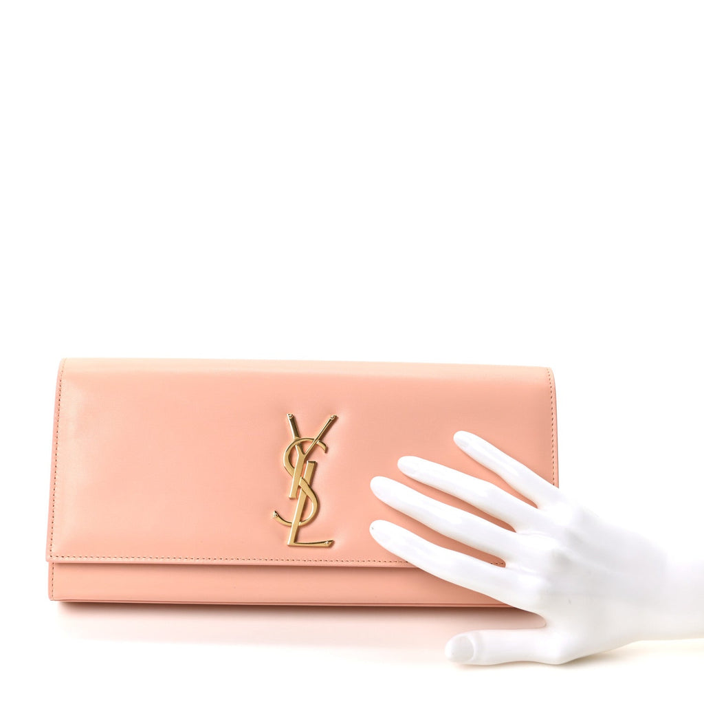 Calfskin Classic Monogram Cassandre Clutch Blush