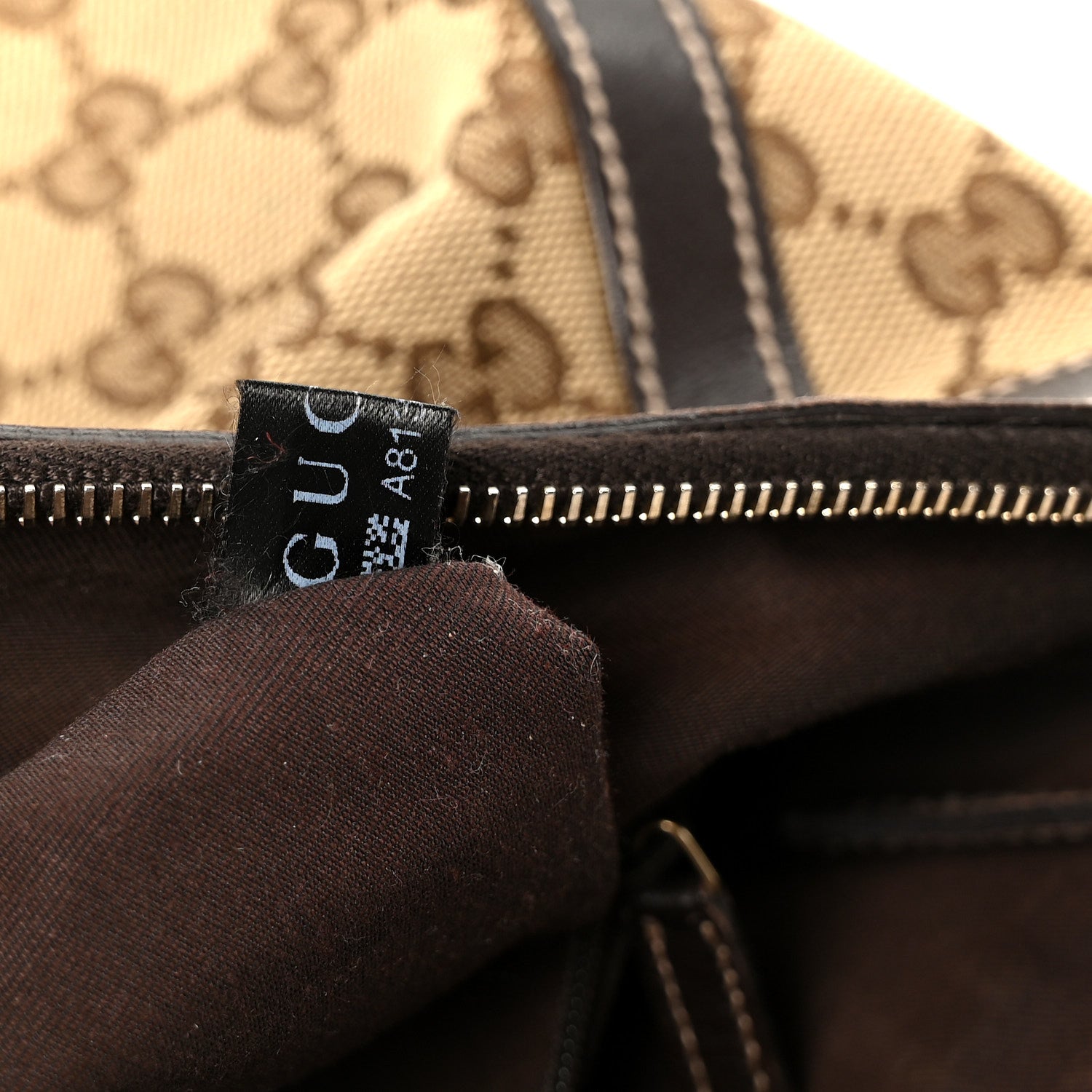 Monogram Small D Gold Ring Messenger Dark Brown
