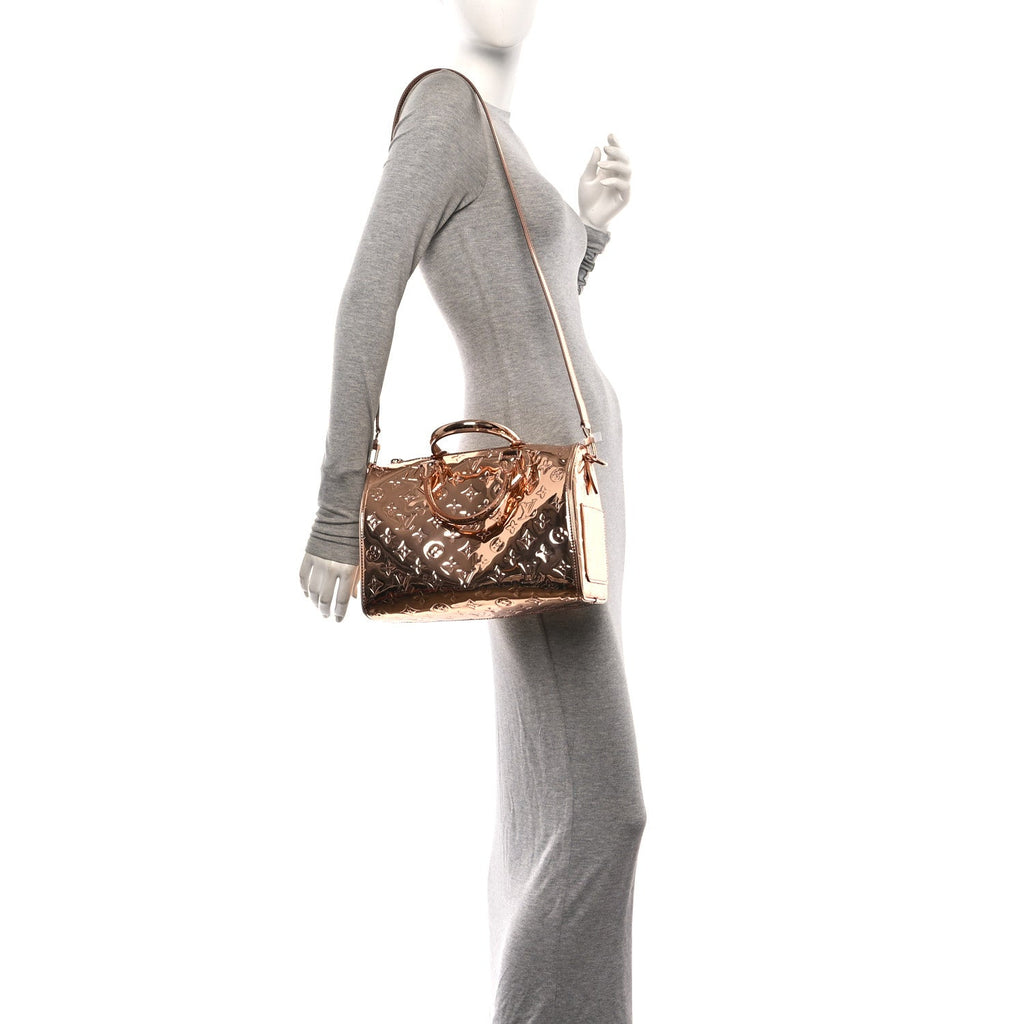 Monogram Miroir Speedy Bandouliere 25 Copper