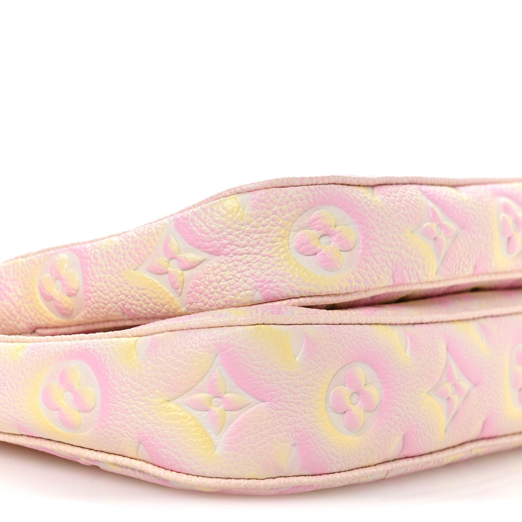 Empreinte Monogram Summer Stardust Multi Pochette Accessories Pink