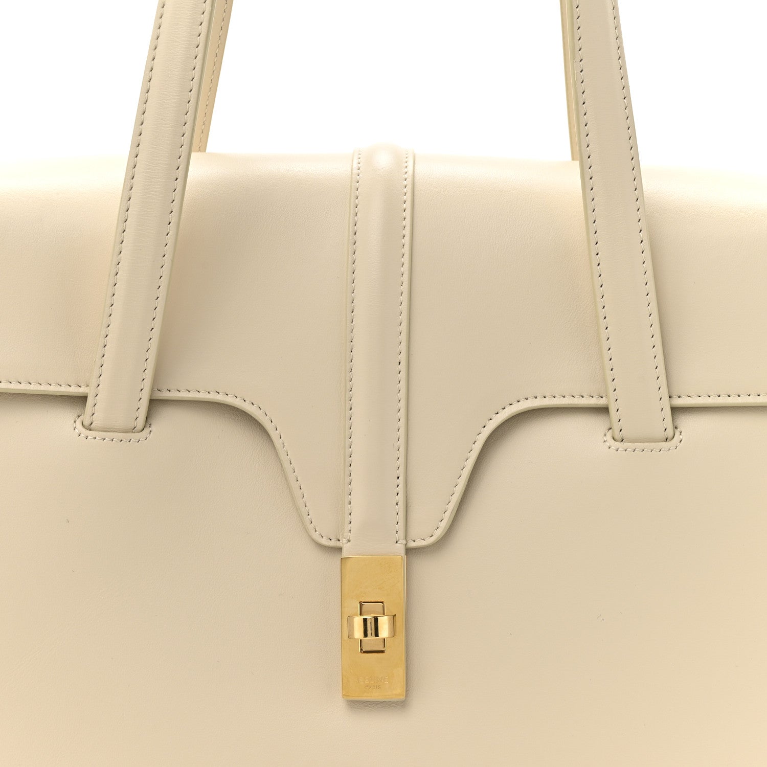 Calfskin Medium Soft 16 Bag Light Grey
