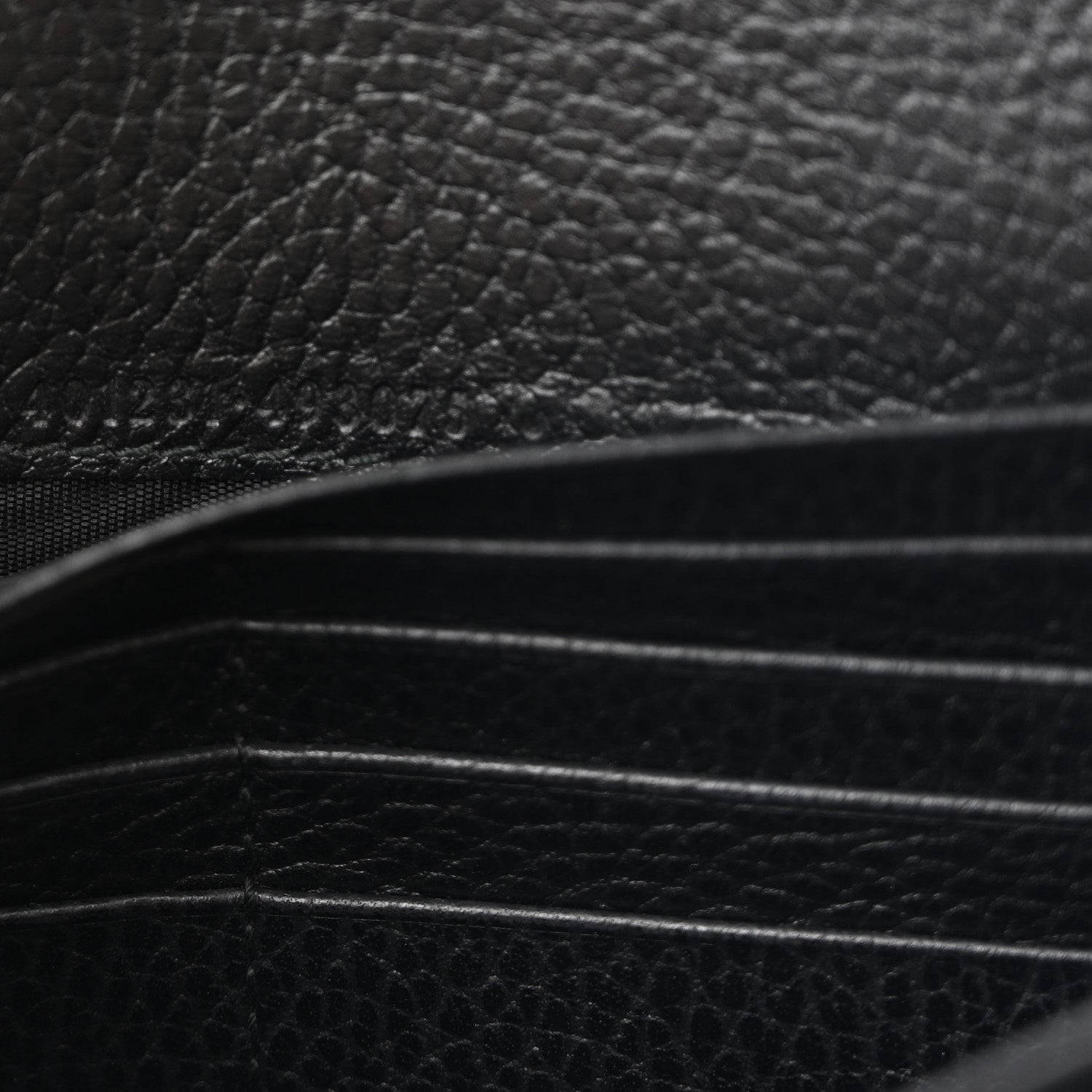 Calfskin Mini Dionysus Chain Wallet Black