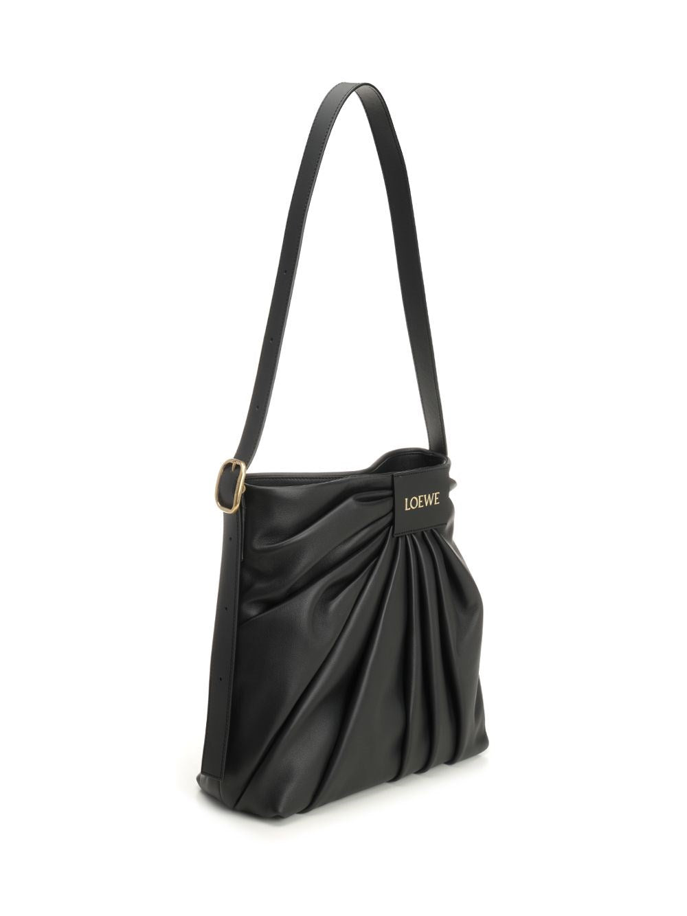 Loewe Women Draped Tote Shoulder Bag