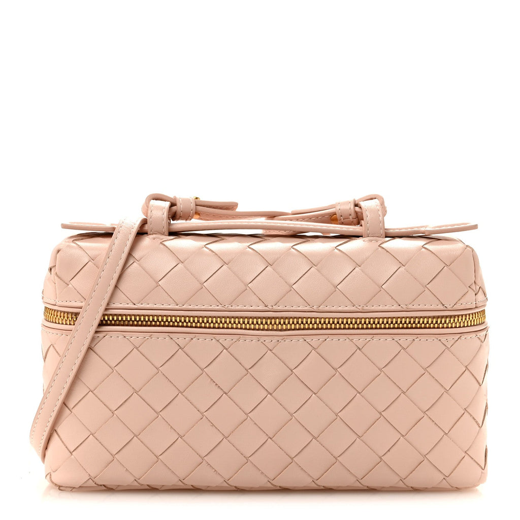 Calfskin Intrecciato Bang Bang Vanity Case Cameo