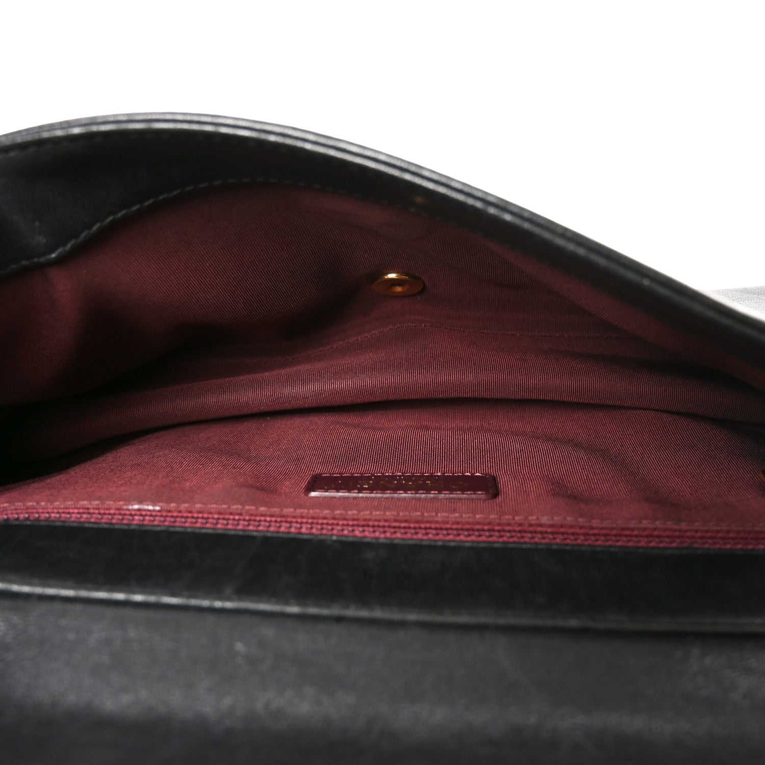 Sheepskin Quilted Vintage Mademoiselle Flap Black