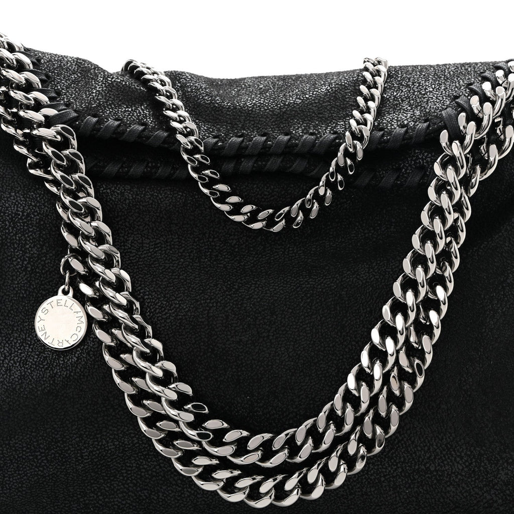 Shaggy Deer Mini Falabella Tote Black