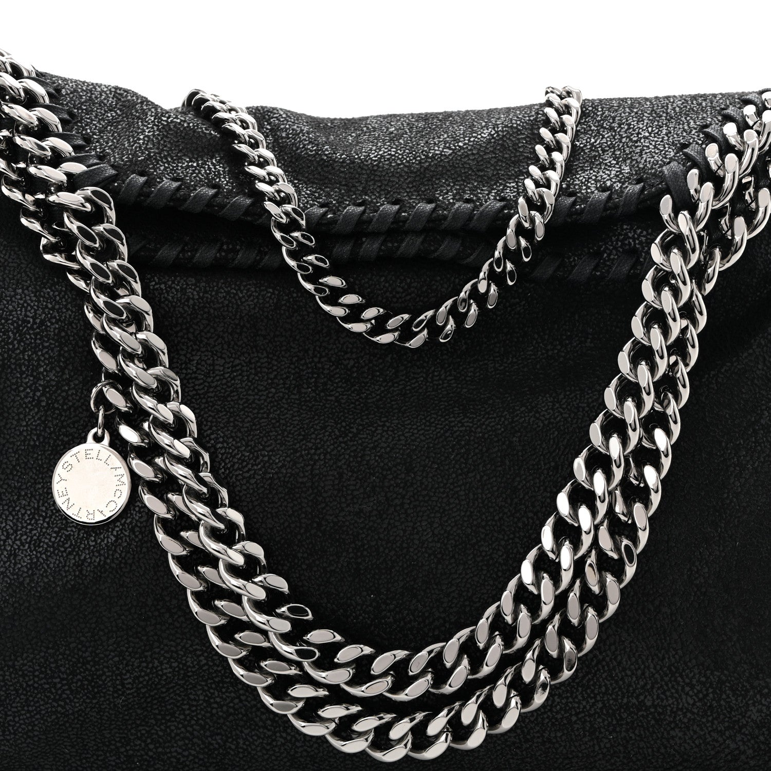 Shaggy Deer Mini Falabella Tote Black
