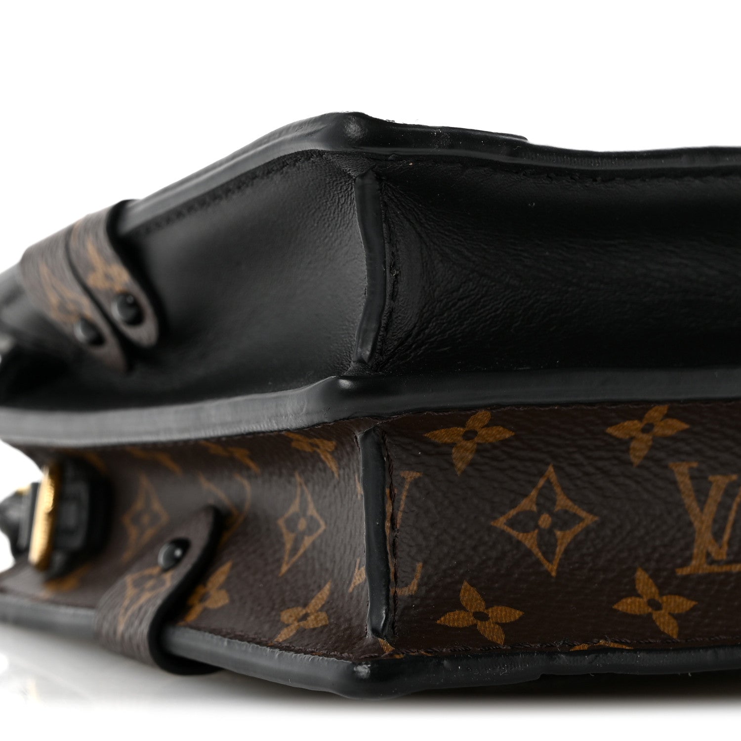 Reverse Monogram Trunk Clutch