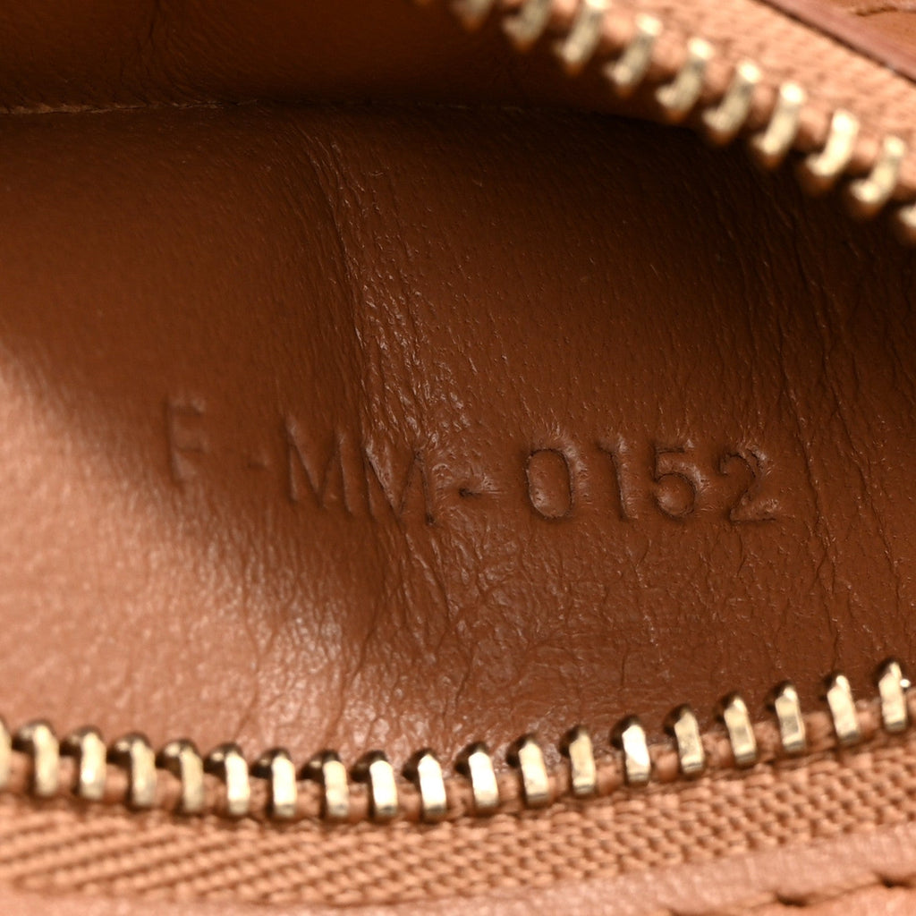 Lambskin Horizontal Bicolor Cabas Camel Black