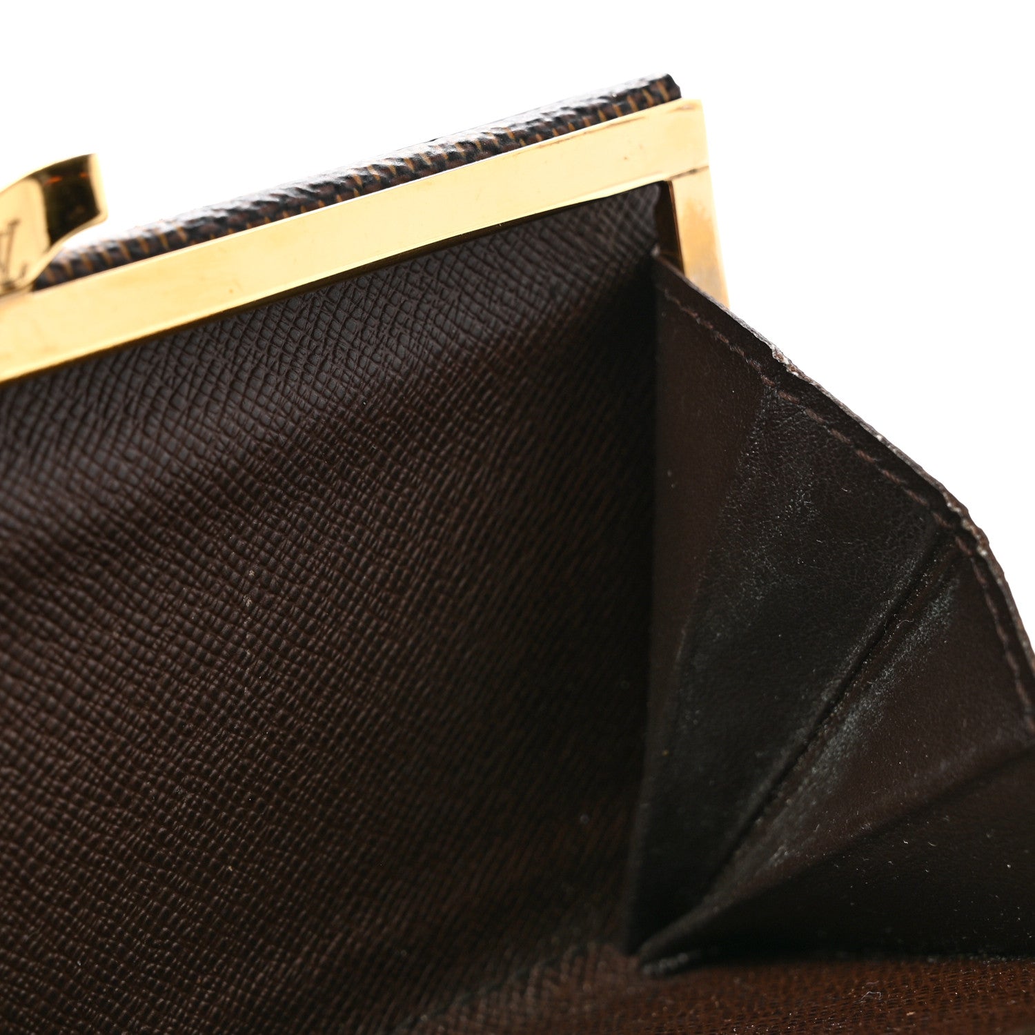 Damier Ebene French Purse Wallet