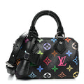 LV x TM Monogram Multicolor Nano Speedy Black