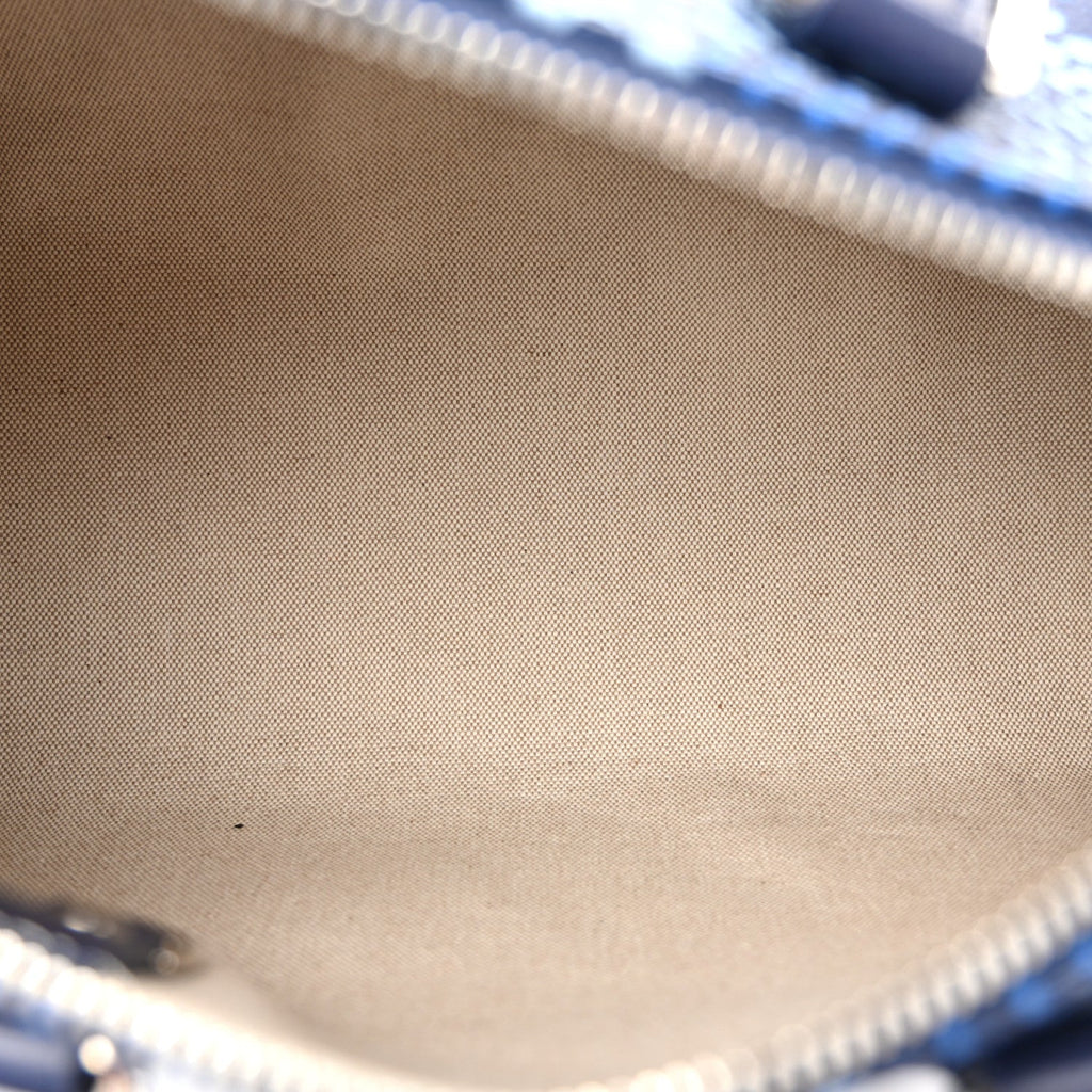 Damier Heritage Speedy Bandouliere 25 Blue