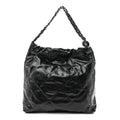 Shiny Calfskin Quilted Chanel 22 So Black