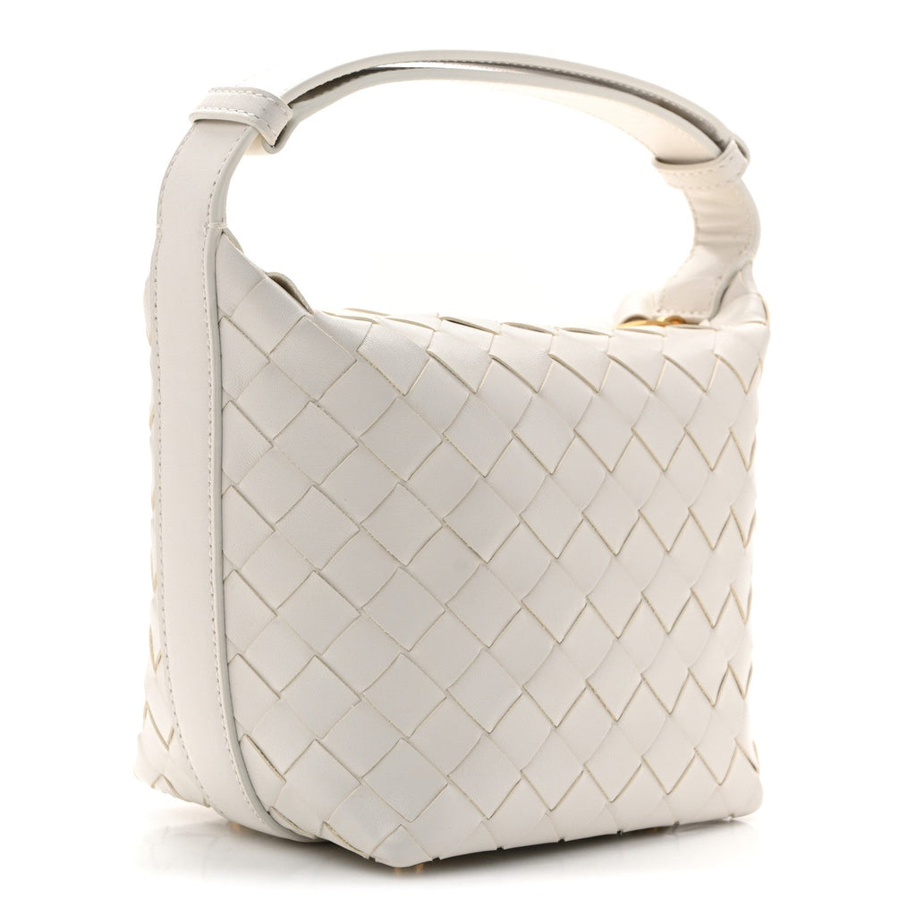 Nappa Intrecciato Heart Candy Wallace White
