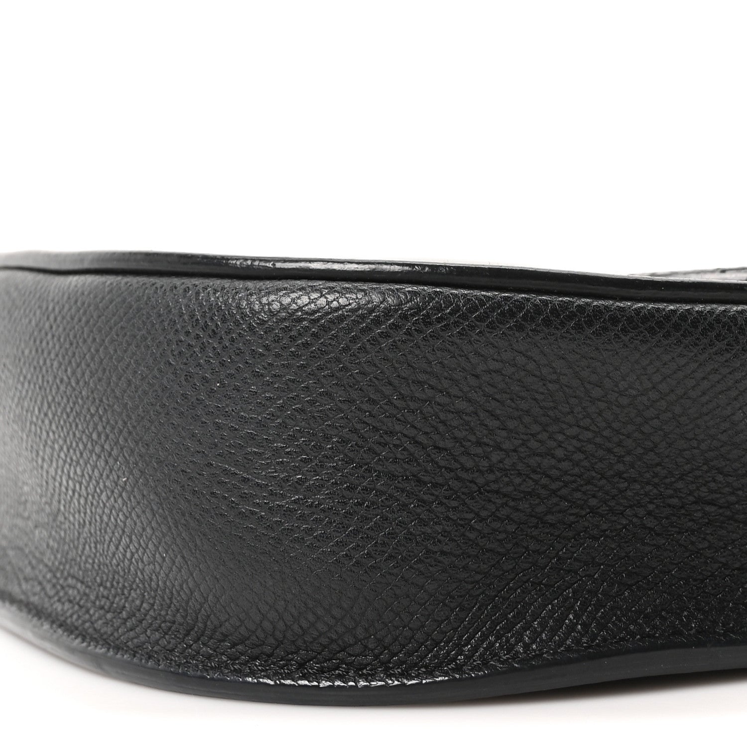 Grained Calfskin Small Trotteur Black