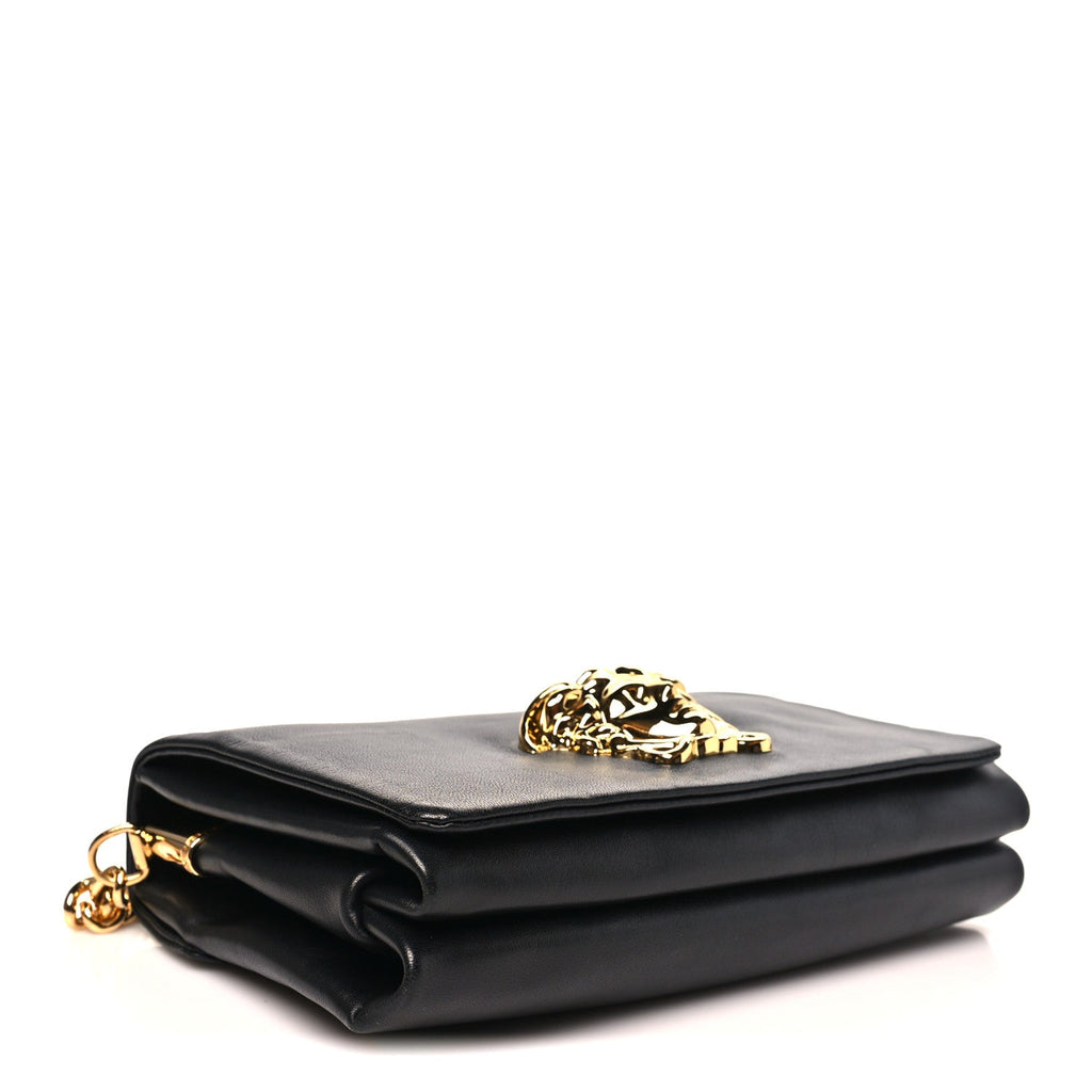 Nappa Palazzo Sultan Shoulder Bag Black