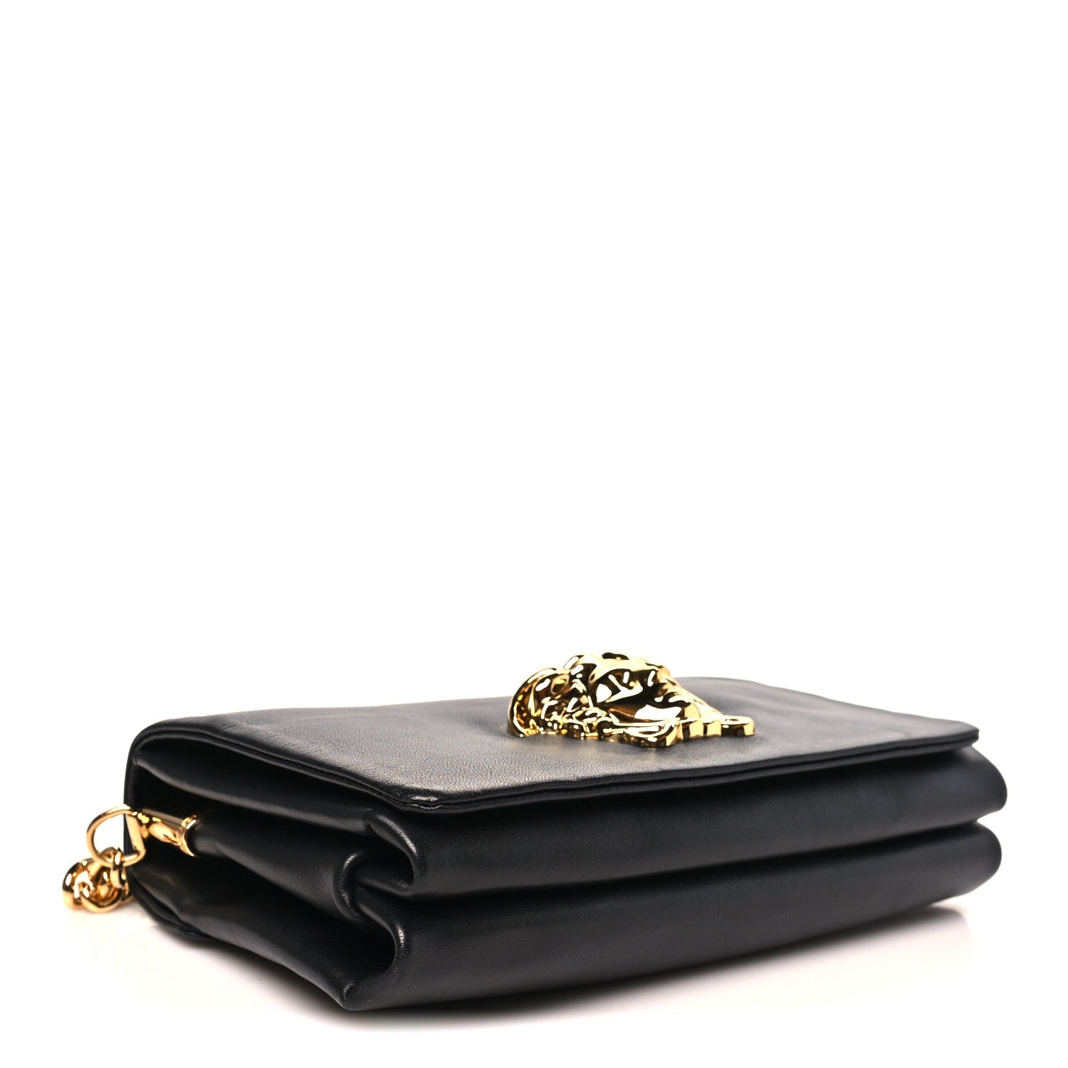 Nappa Palazzo Sultan Shoulder Bag Black