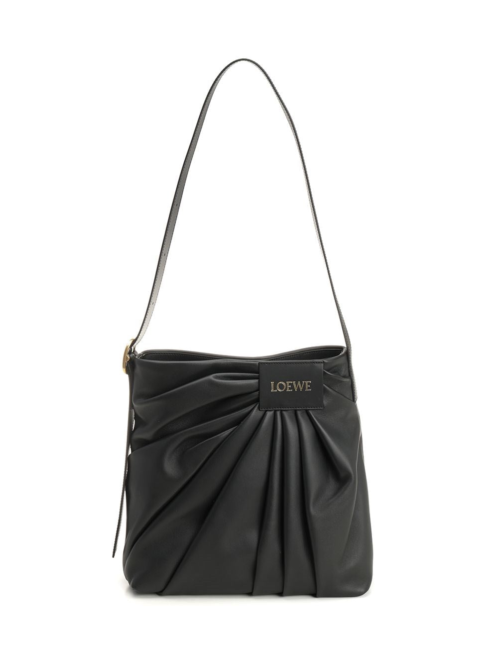 Loewe Women Draped Tote Shoulder Bag