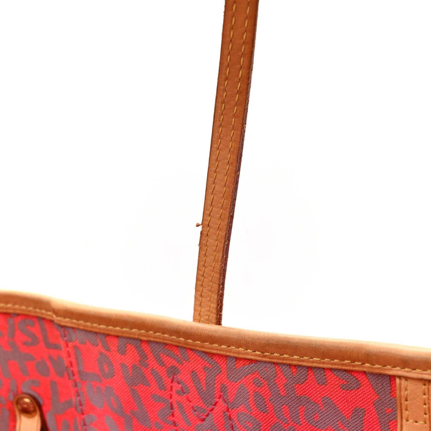 Monogram Graffiti Neverfull GM Fuchsia