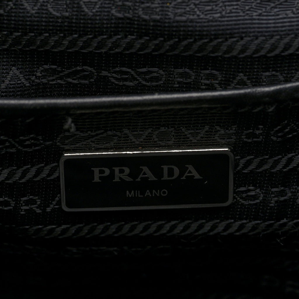 Calfskin Backpack Black