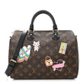 Monogram My World Tour Speedy Bandouliere 30 Black