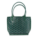 Goyardine Reversible Mini Anjou Green