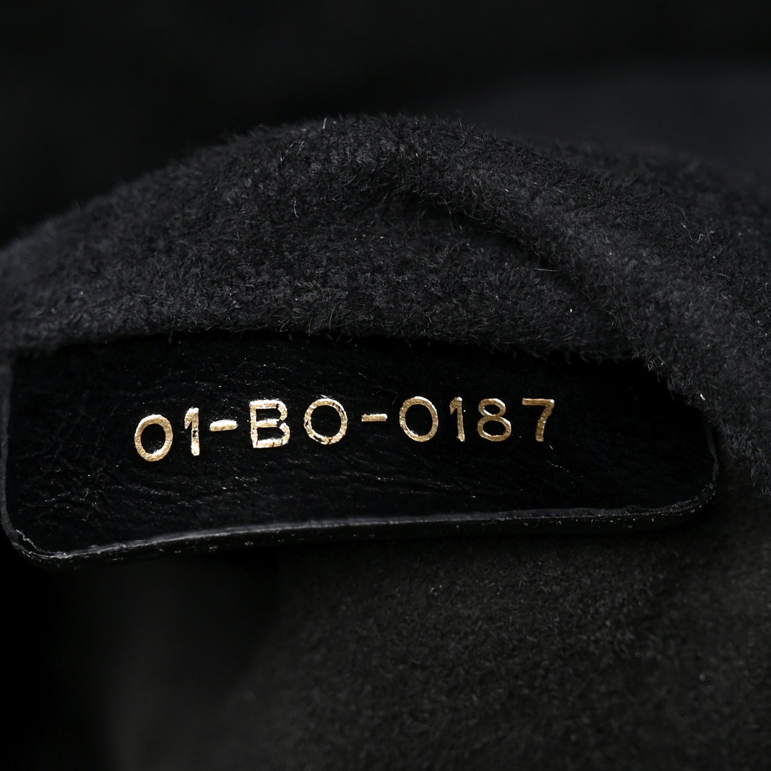 Crinkled Patent Cannage Large Lady Dior Black