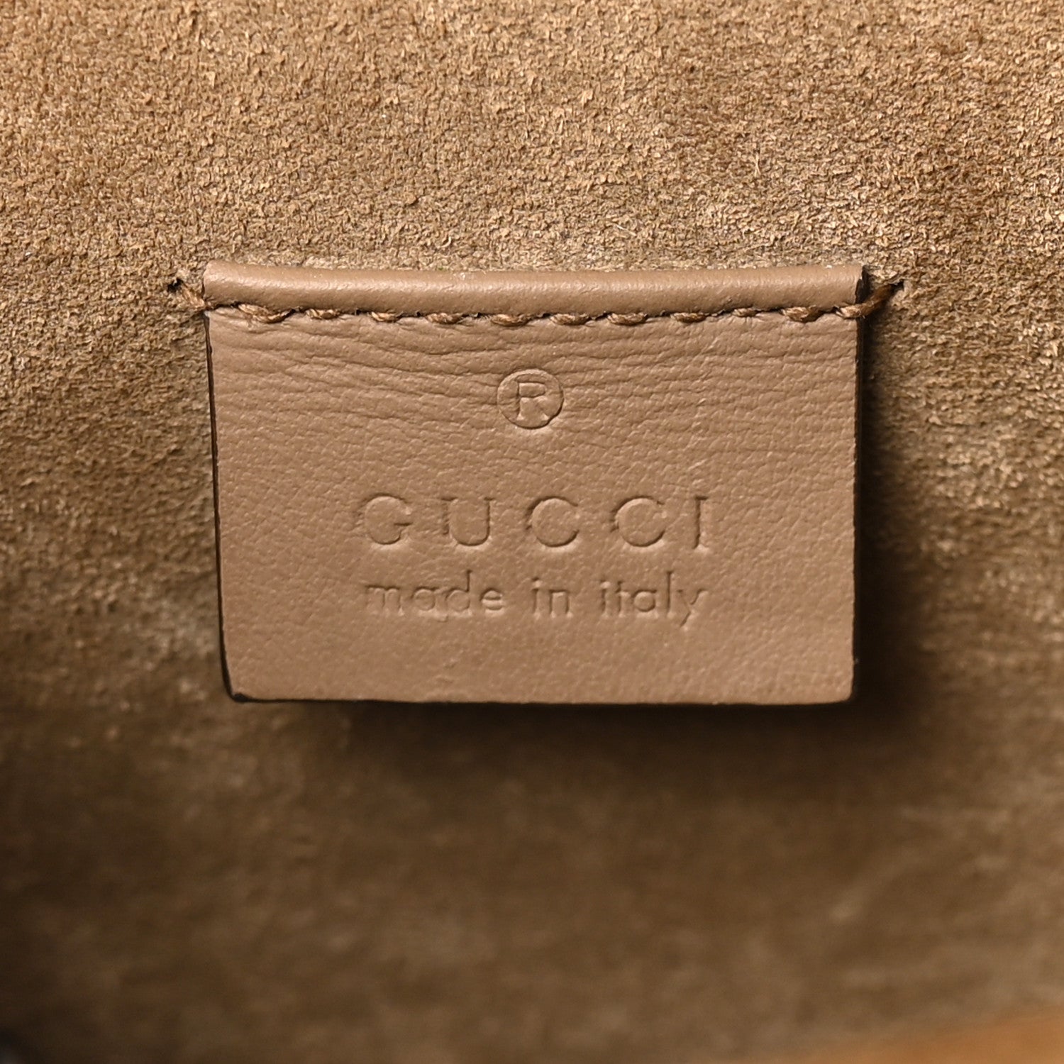 GG Supreme Monogram Mini Dionysus Shoulder Bag Taupe