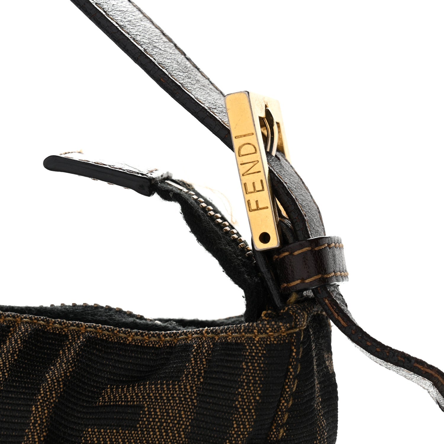 Zucca Zipped Baguette Tobacco