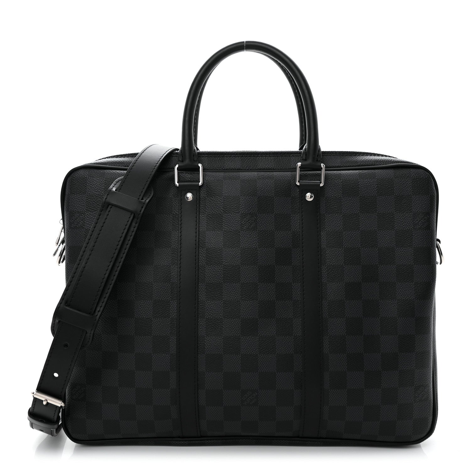 Damier Graphite Porte Documents Voyage PM