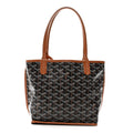 Goyardine Reversible Mini Anjou Black Gold