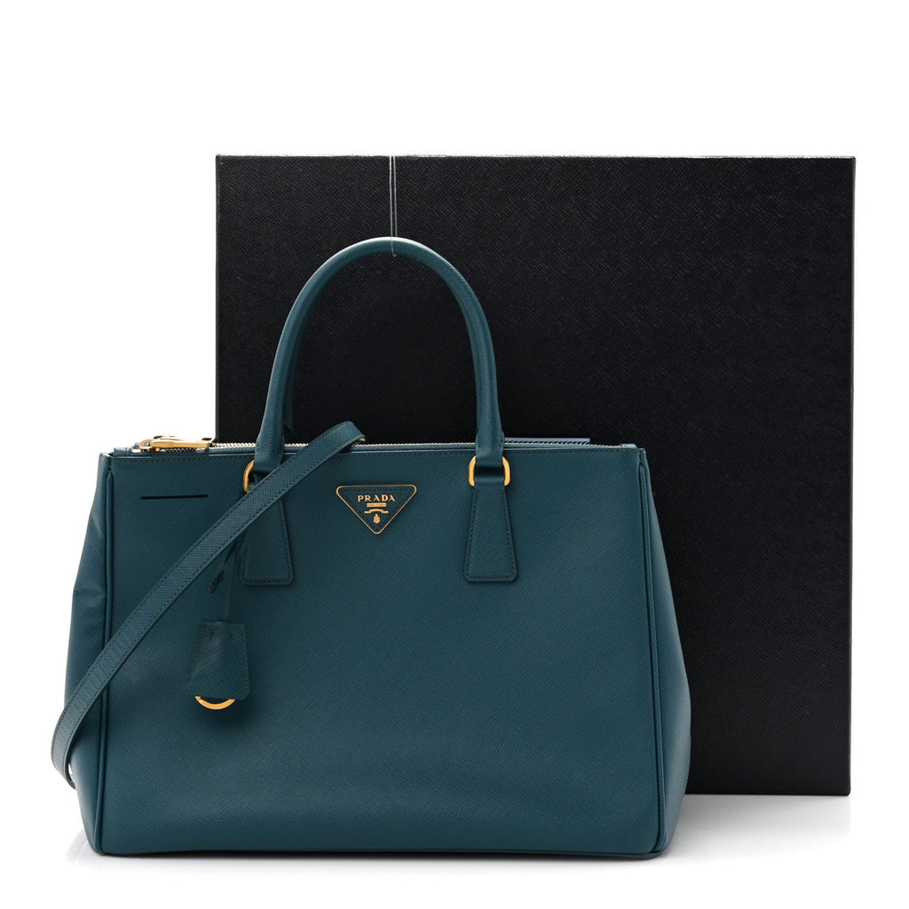 Saffiano Medium Galleria Double Zip Tote Ottanio