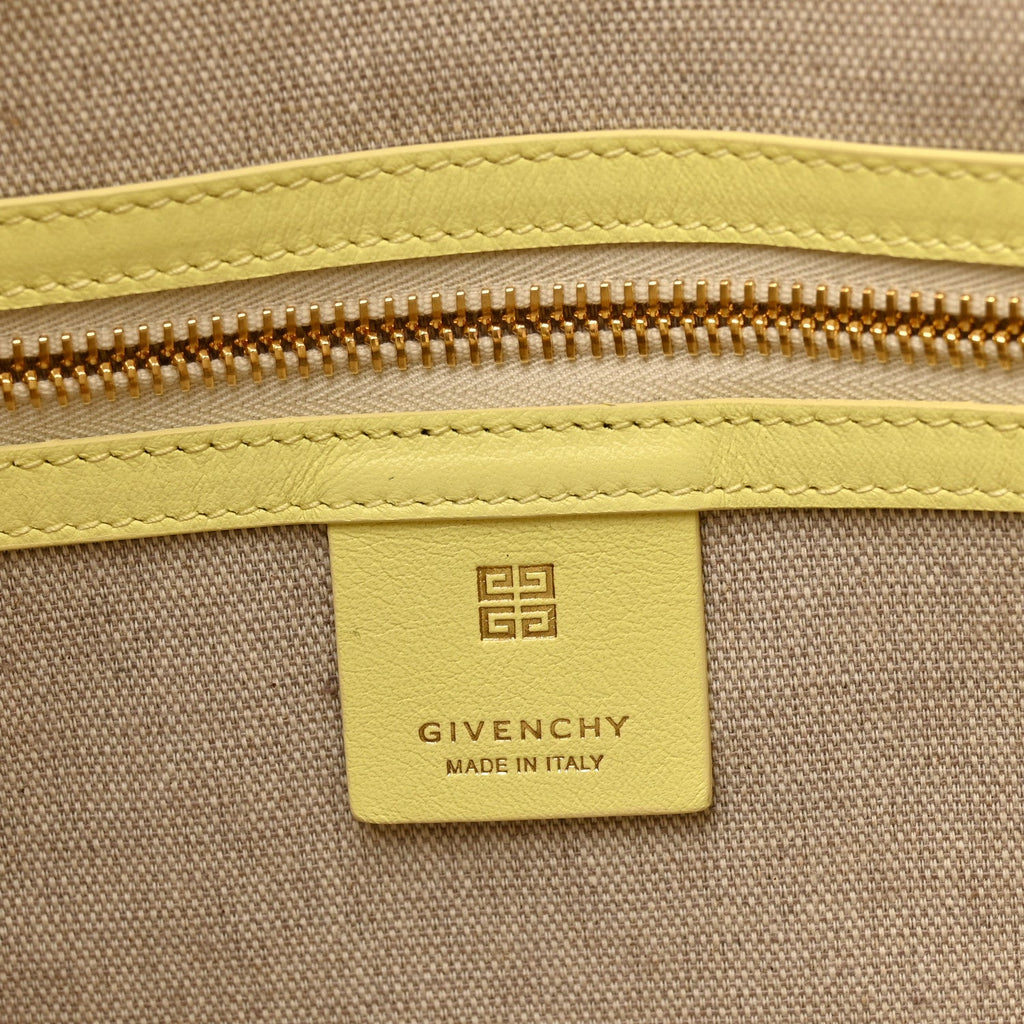 Calfskin Medium Voyou Bag Soft Yellow