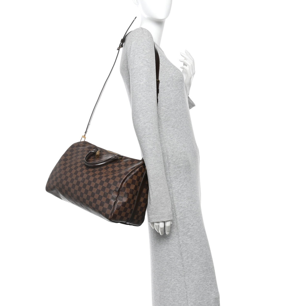Damier Ebene Speedy Bandouliere 35