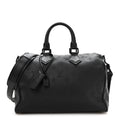 Calfskin Monogram Speedy P9 Bandouliere 30 Ultra Black