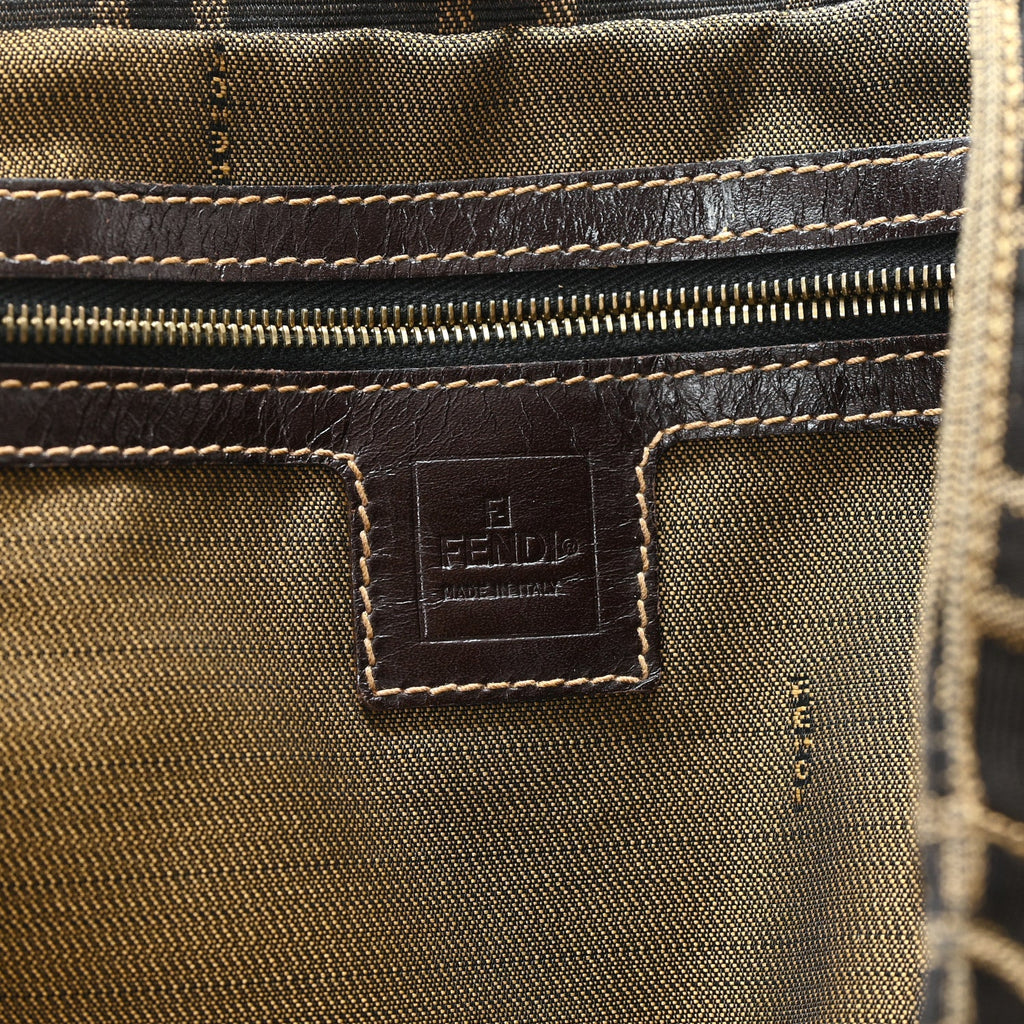 Zucca Top Handle Tote Tobacco