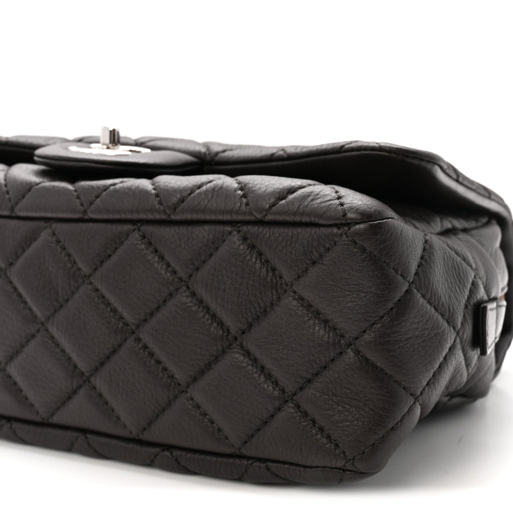 Deerskin Quilted Casual Journey Flap Brown
