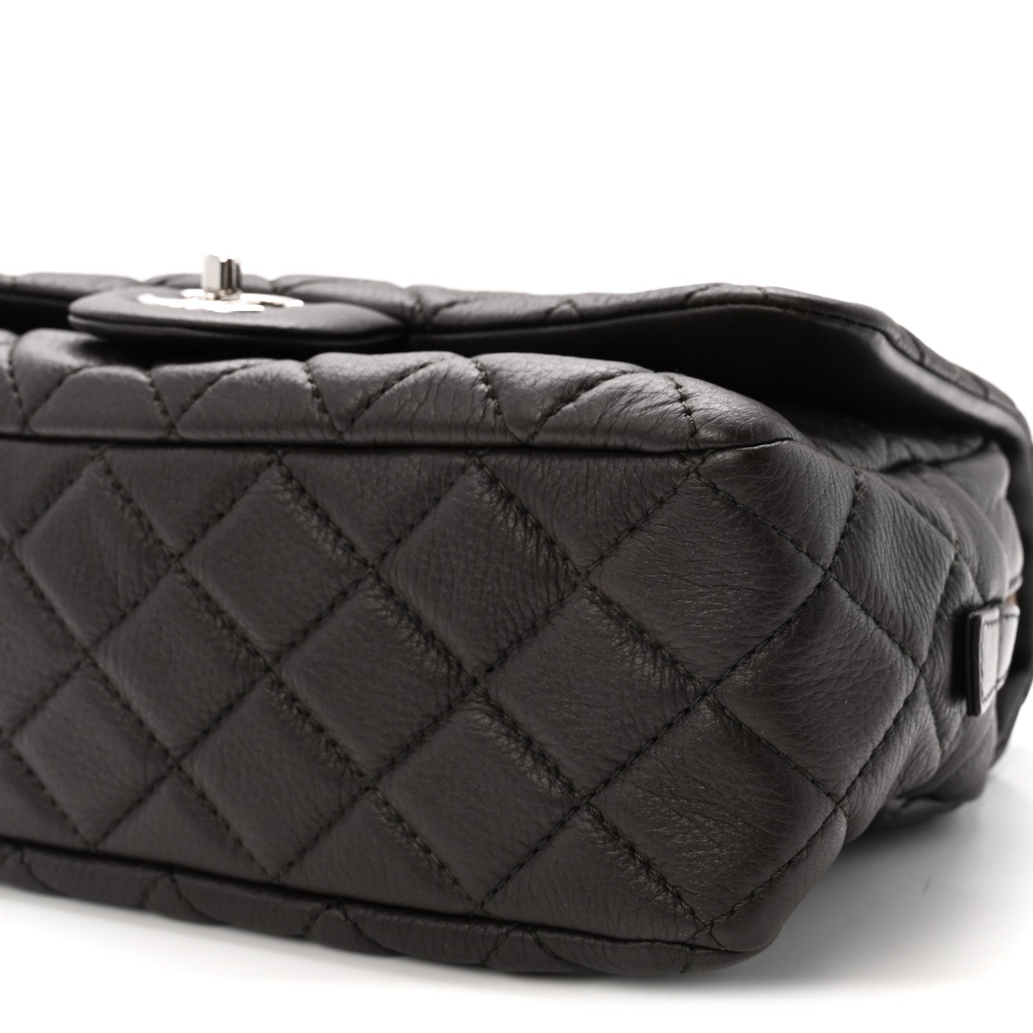 Deerskin Quilted Casual Journey Flap Brown