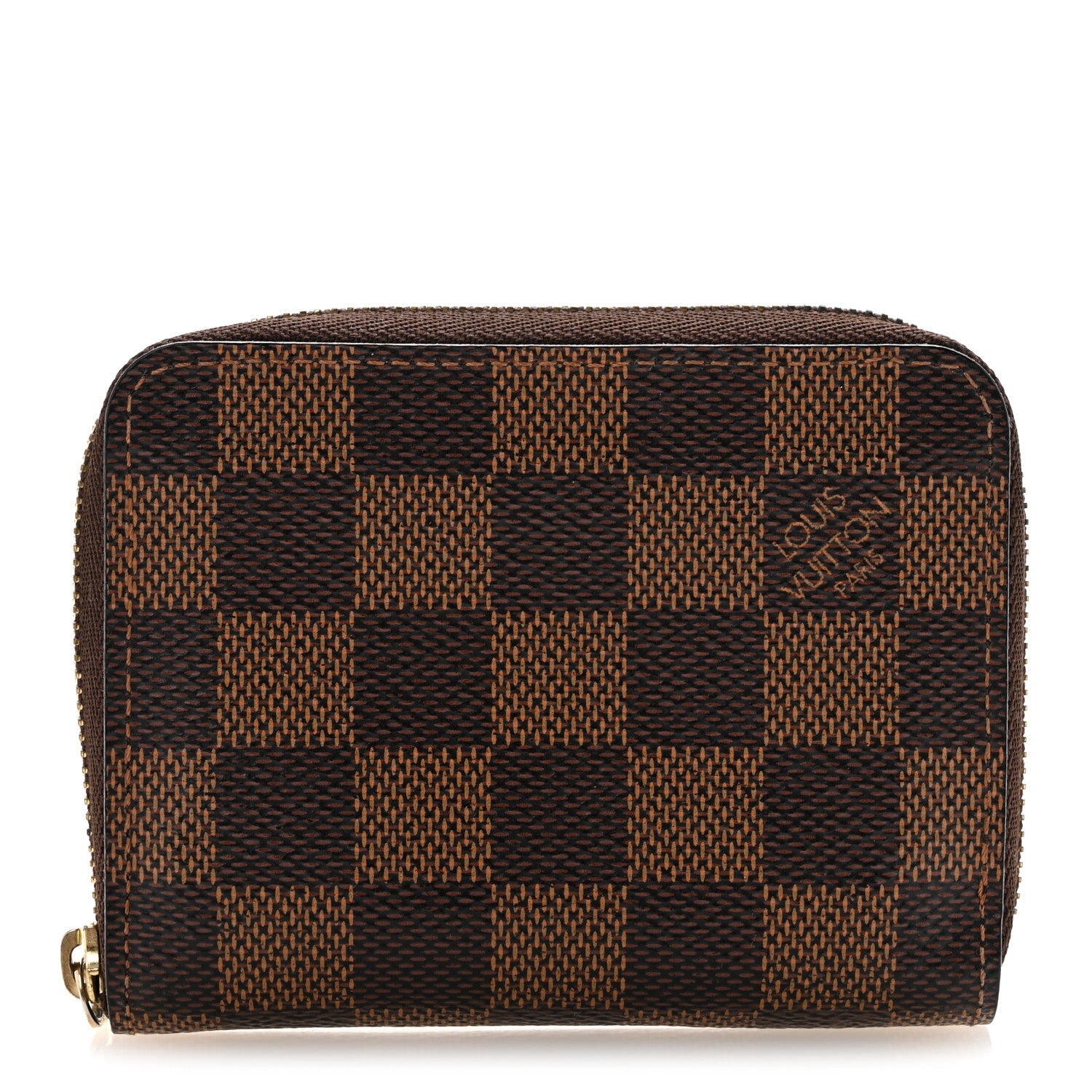 Damier Ebene Zippy Coin Purse