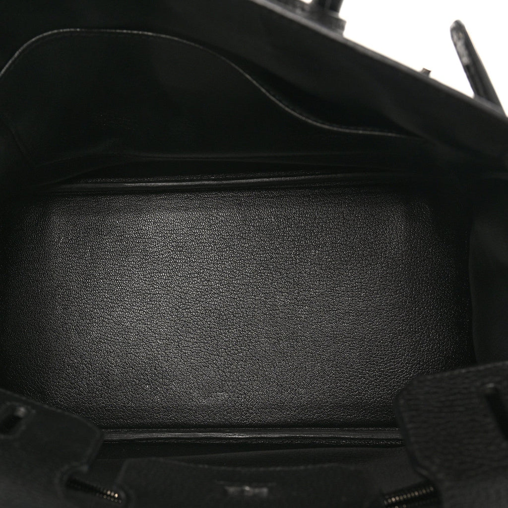 Taurillon Clemence Birkin 30 Black