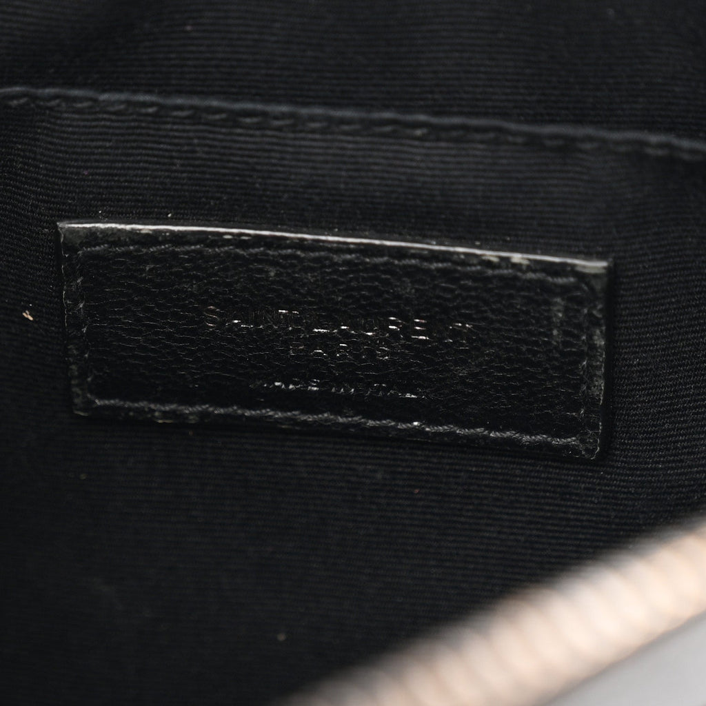Calfskin Matelasse Monogram Monochrome Lou Camera Bag Black