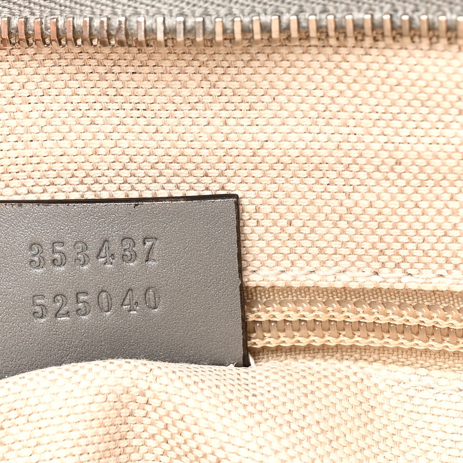 GG Supreme Monogram Medium Zippered Tote Grey