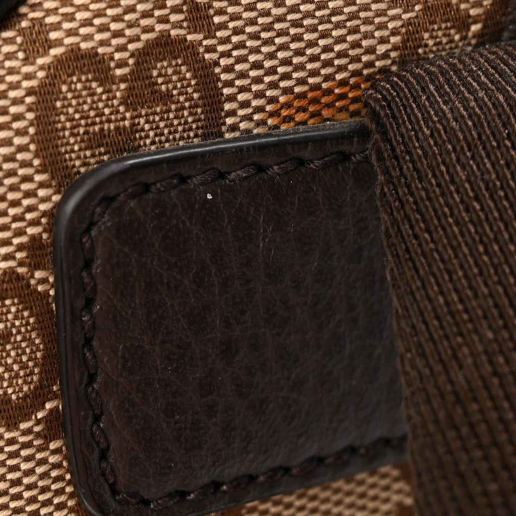 Monogram Travel Backpack Dark Brown