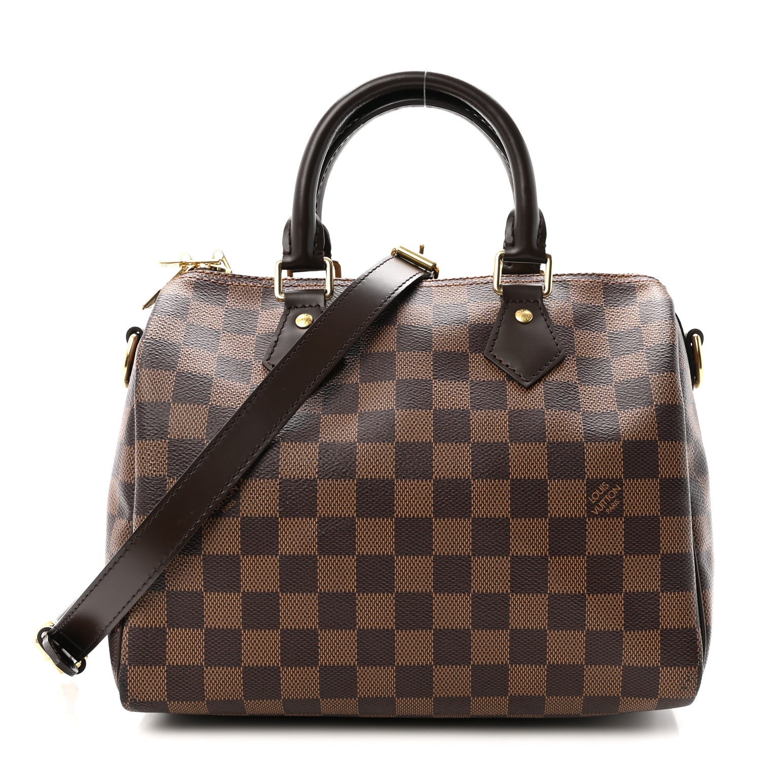 Damier Ebene Speedy Bandouliere 25