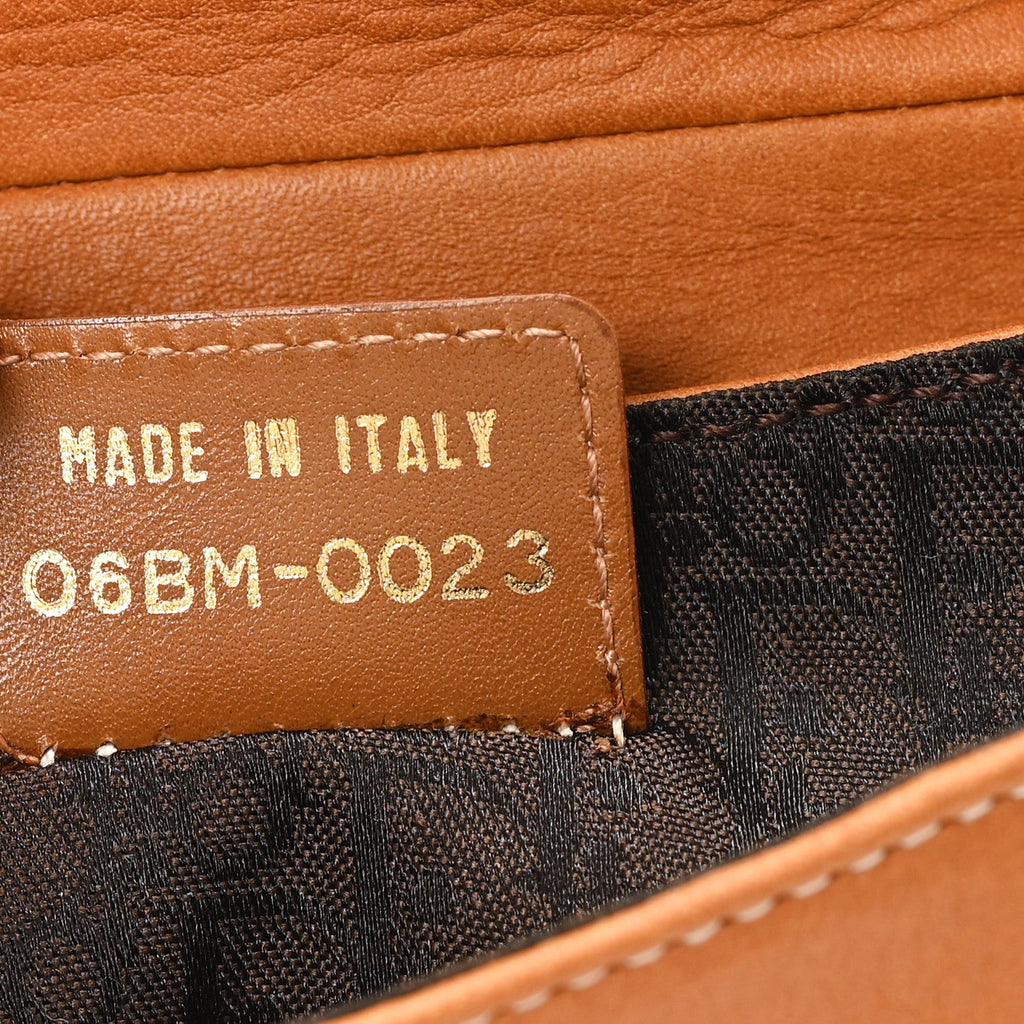 Calfskin Saddle Belt Bag Tan