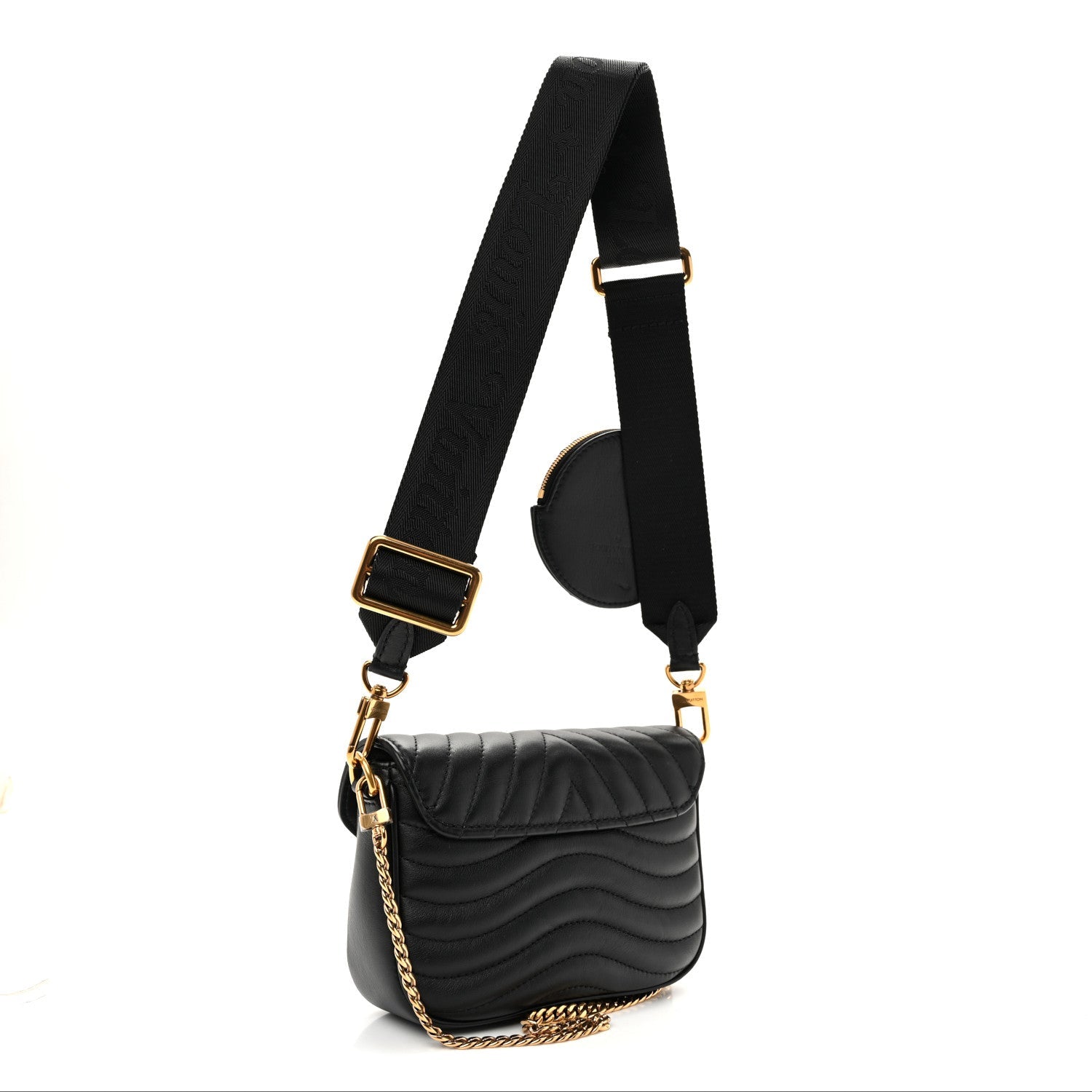 Calfskin New Wave Multi Pochette Black