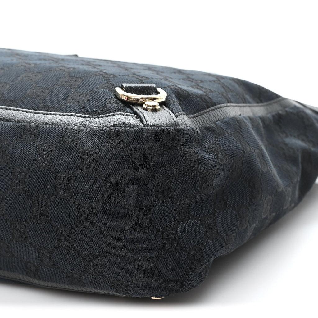 Monogram Large Abbey Tote Black