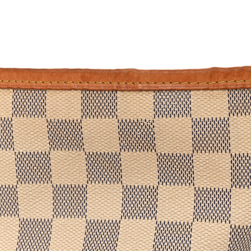 Damier Azur Delightful MM Rose Ballerine
