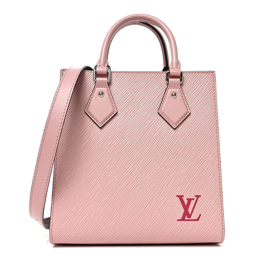 Epi Sac Plat BB Rose Ballerine