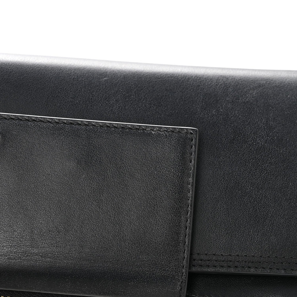 Calfskin Le Pichoto Shoulder Bag Black
